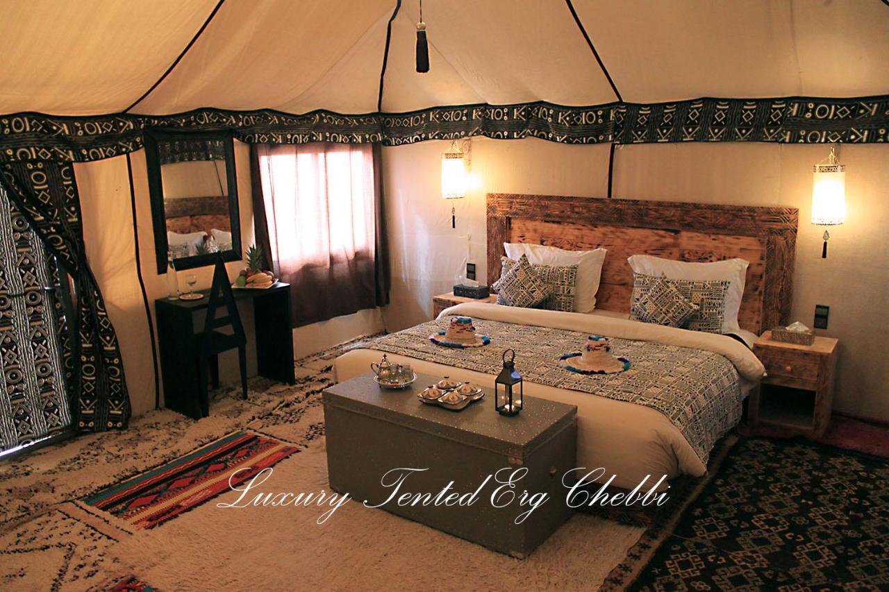 Luxury Tented Erg Chebbi Merzouga Exterior foto