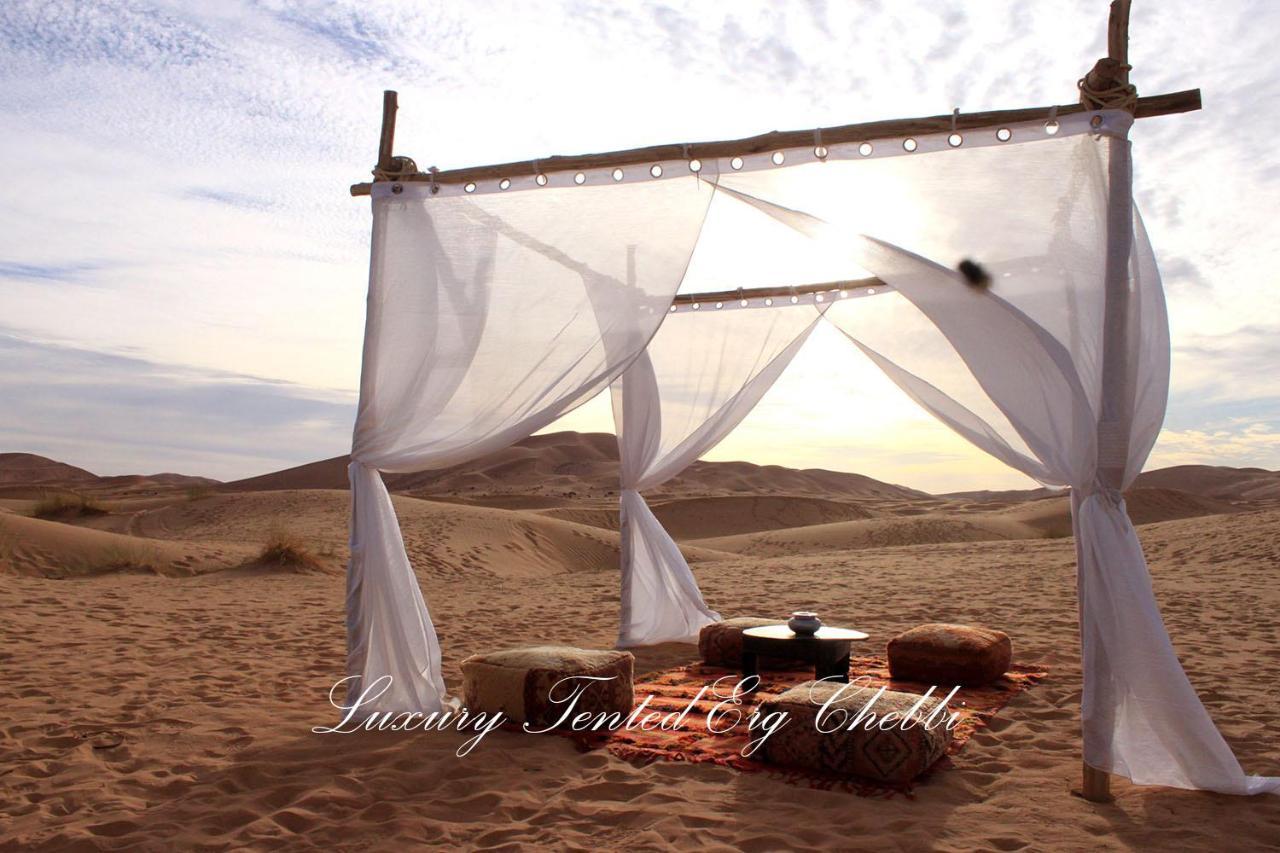Luxury Tented Erg Chebbi Merzouga Exterior foto