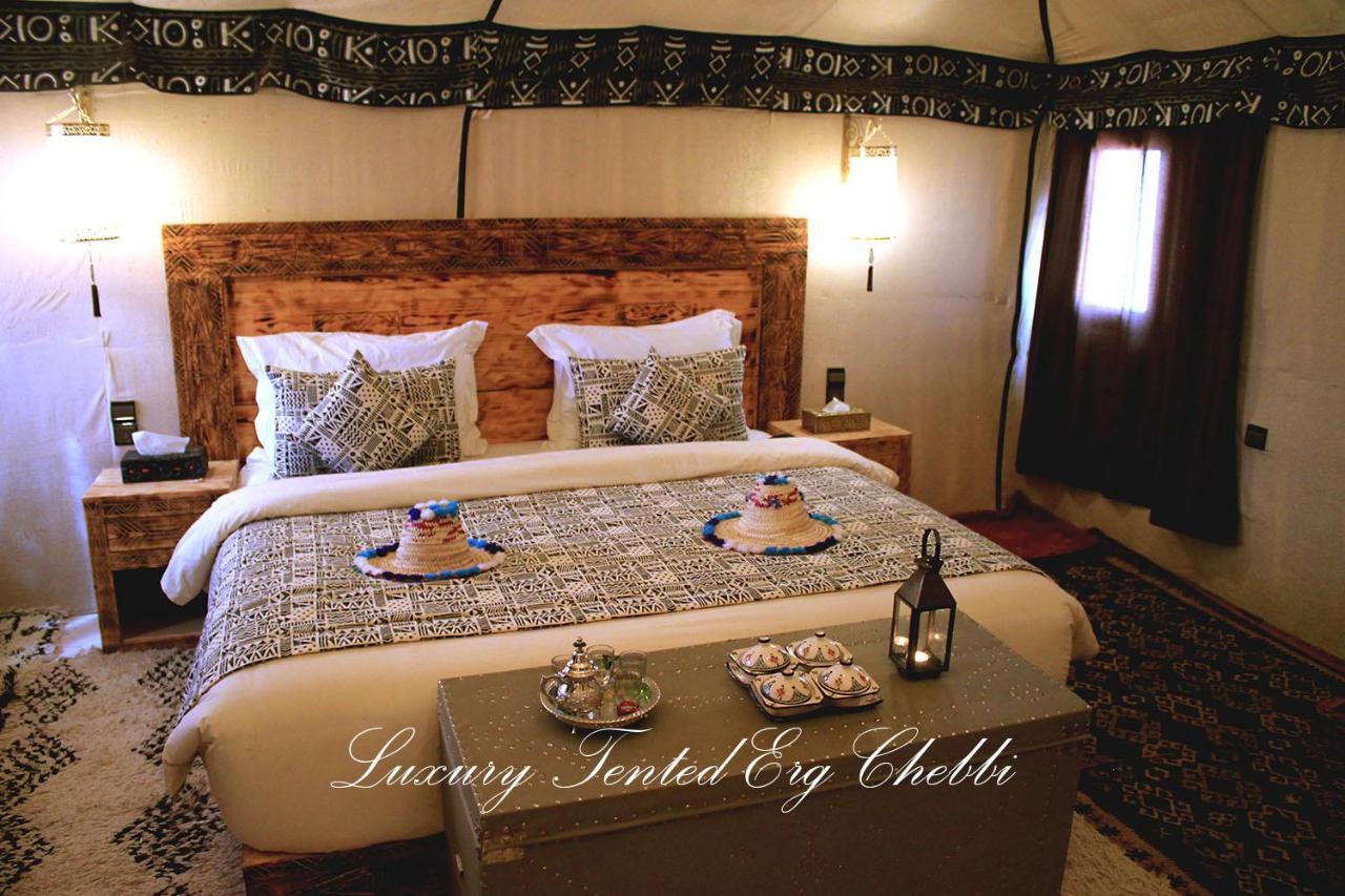 Luxury Tented Erg Chebbi Merzouga Exterior foto