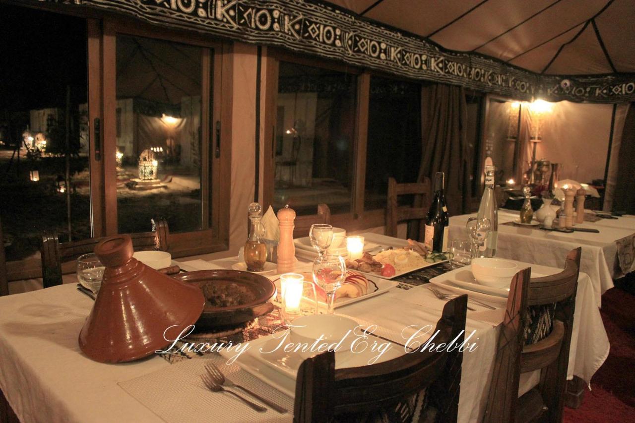 Luxury Tented Erg Chebbi Merzouga Exterior foto