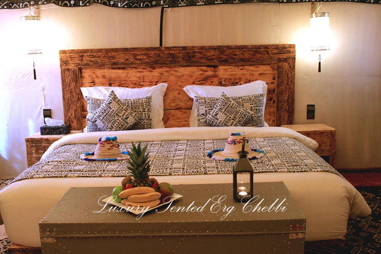 Luxury Tented Erg Chebbi Merzouga Exterior foto