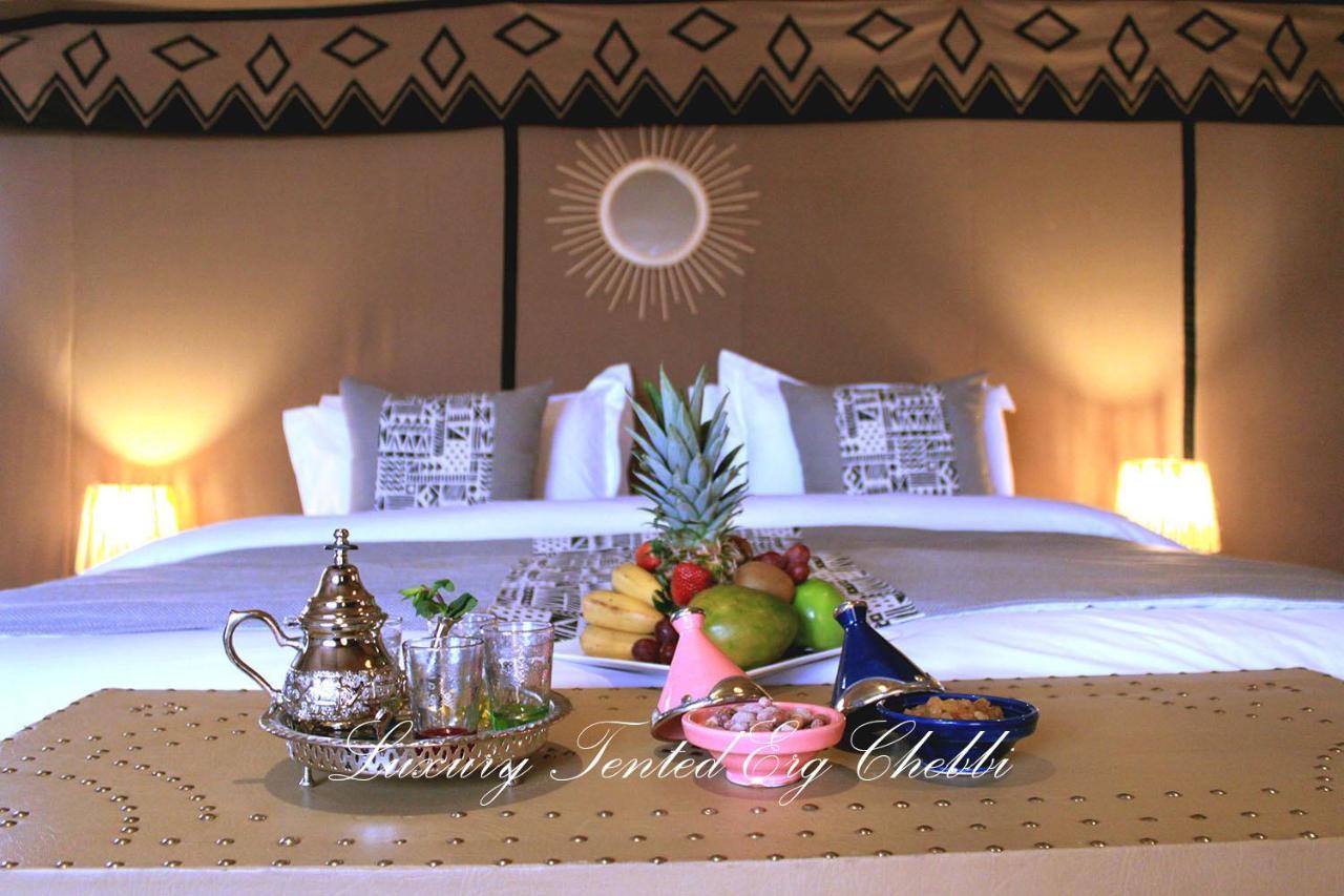 Luxury Tented Erg Chebbi Merzouga Exterior foto