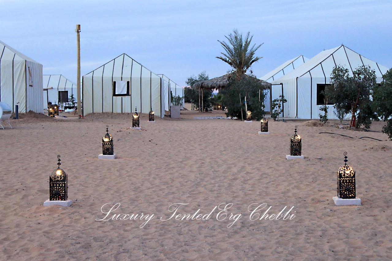 Luxury Tented Erg Chebbi Merzouga Exterior foto